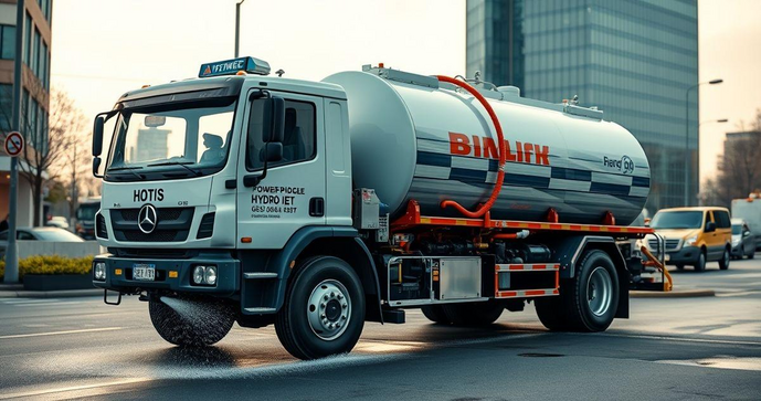Caminhão tanque hidrojato: Funcionalidade e Vantagens no Setor de Limpeza