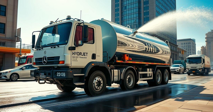 Caminhão Tanque Hidrojato Alta Pressão: Vantagens e Aplicações
