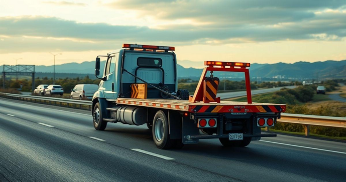 Plataforma auto socorro para caminhão que garante segurança e agilidade