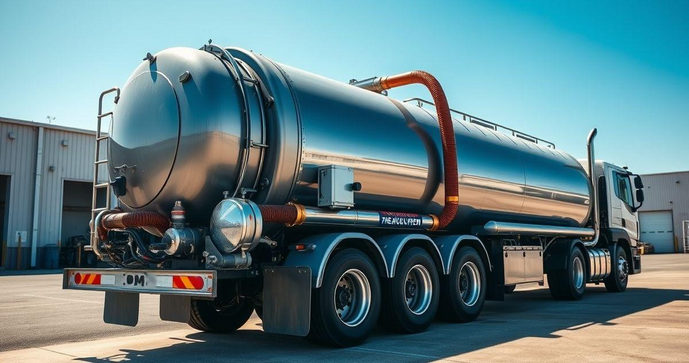 Caminhão com tanque alto vácuo: a solução eficiente para serviços de sucção