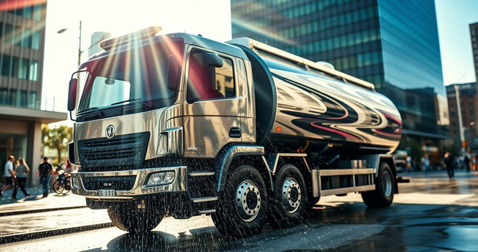Caminhão Tanque Hidrojato: A Revolução na Limpeza e Manutenção de Espaços