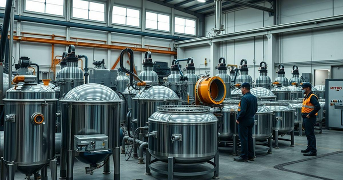 Fabricante Tanque Hidrojato Com Alta Resistência Industrial Fabricante Tanque Hidrojato Com Alta Resistência Industrial